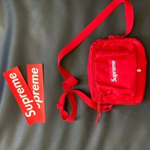 Supreme Red Shoulder Bag Spring 2019